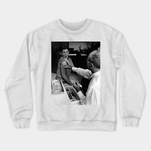 Vintage Doctor's Visit in New York City Crewneck Sweatshirt by In Memory of Jerry Frank